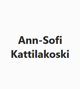 Ann-Sofi Kattilakoski INFO