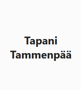 Tapani Tammenpää info